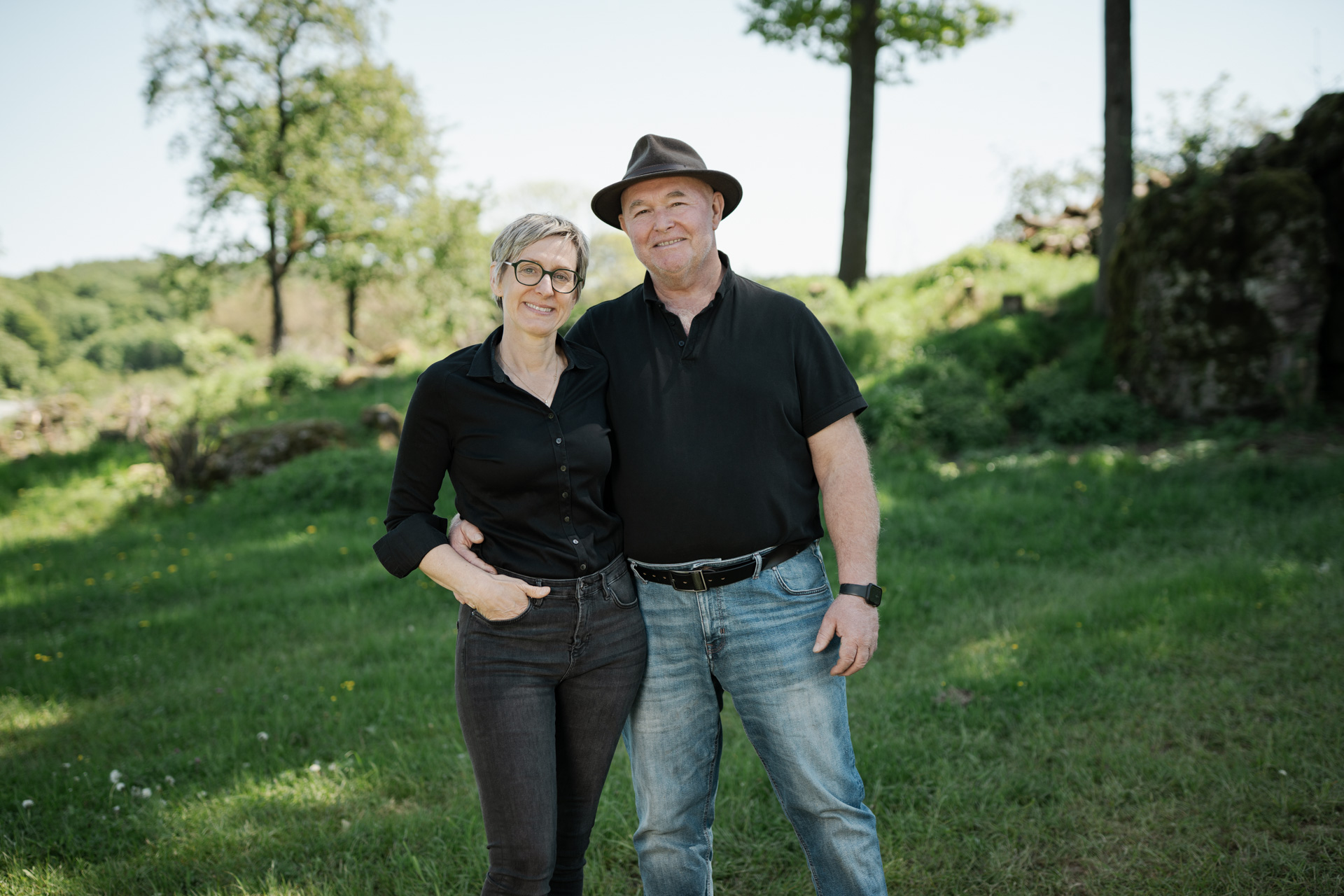 Peter und Susanne Hofmann auf dem Wiesenthof
